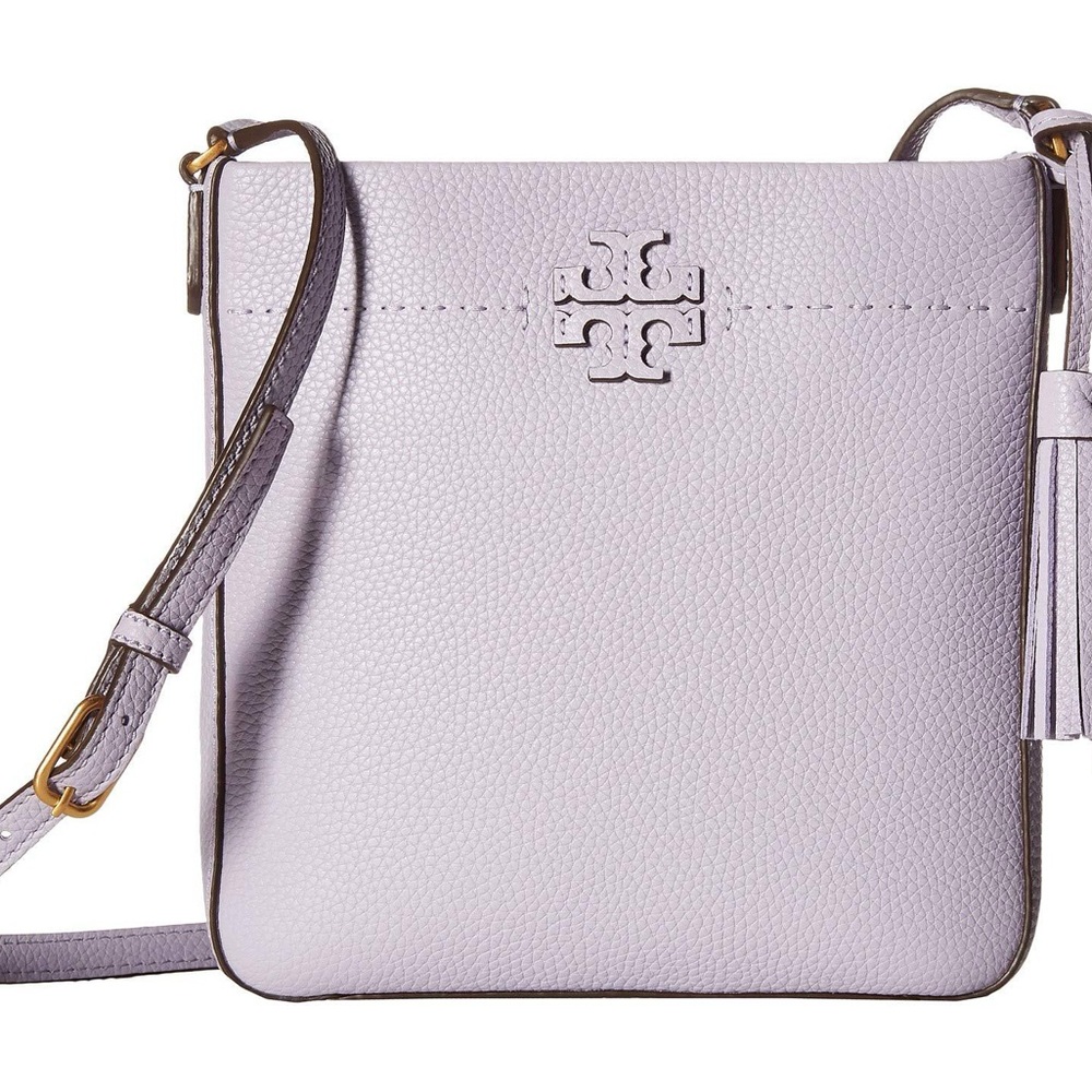 Tory Burch McGraw Swingpack Crossbody in Purple